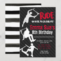 Red Scooter Skate Park fête Anniversaire