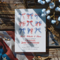 Red, White et Two Bows 4 juillet 2ème anniversaire