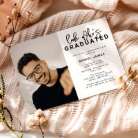 Regardez qui a obtenu son diplôme Photo Fête de fi