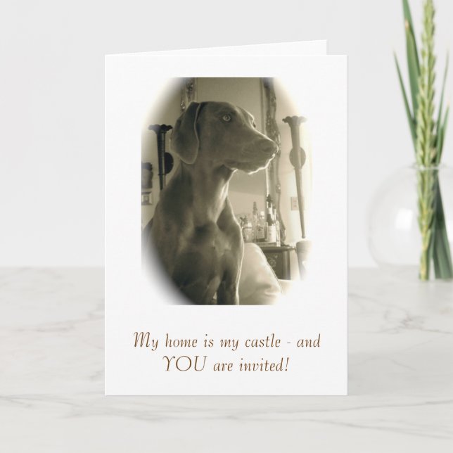 Invitation Reine du château (Devant)