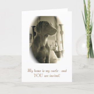 Invitation Reine du château