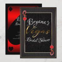 Reine Rouge Noire de Cœur Fête de Mariage de Las V