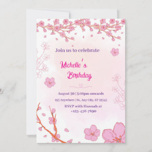 Invitation Rejoignez-nous pour célébrer l'anniversaire de Mic