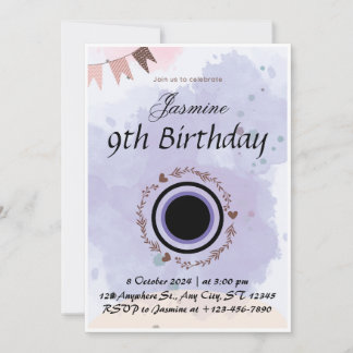 Invitation Rejoignez-nous pour célébrer l'invitation d'annive