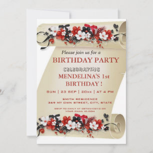 Invitation Rejoignez-nous pour célébrer notre joyeux annivers