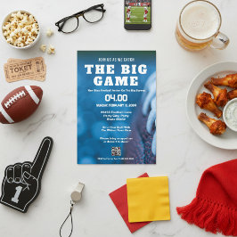 Invitation Rejoignez-Nous Pour Regarder Le Big Game Football 