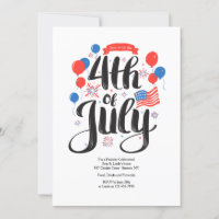 Rejoignez-Nous Sur L'Invitation 4 juillet