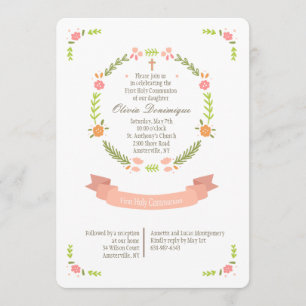 Invitation religieuse de célébration pure