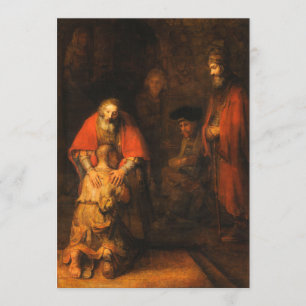 Invitation Rembrandt - Retour Du Fils Prodigue