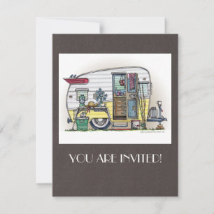 Invitation Remorque de Shasta Camper RV