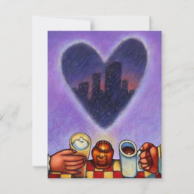 INVITATION RENCONTRER LA VITESSE DE RÉUNION DATANT DE LA DATE (Devant)