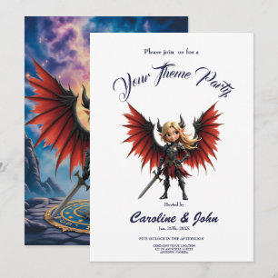 Invitation Rencontrez Emberlyn — la Gardienne du Chaos Sourir