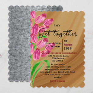 Invitation Rendez-vous intemporel des tulipes