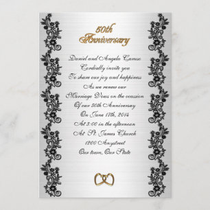 Invitation Renouvellement du voeu du 50e anniversaire frontiè