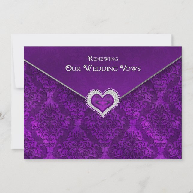 Invitation RENOUVELLEMENT VOWS MARIAGES - Invitation-Sealedw/ (Devant)