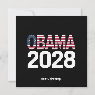 Invitation Réparons Cela, Obama Président 2028