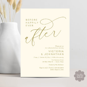 Invitation Repas de répétition moderne avant le bonheur étern