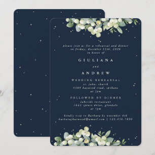 Invitation Répétition des Mariages de la baie des neiges et d