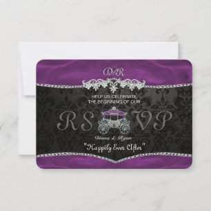 Invitation Réponse royale au conte de fées