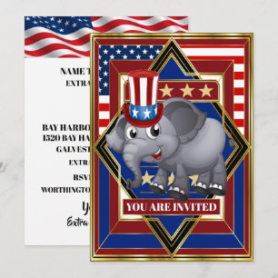 Invitation Républicaine Patriotique des États-Unis