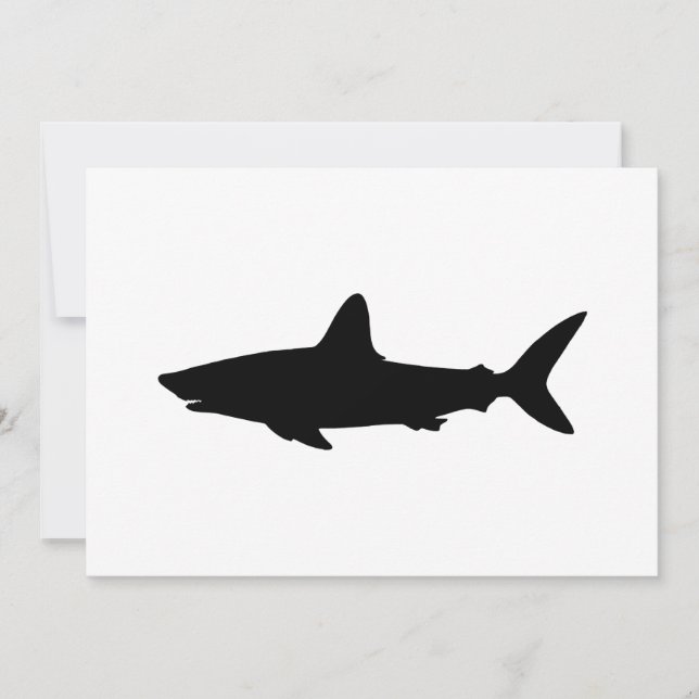 Invitation Requin qui Nage (Devant)