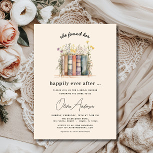 Invitation Réserver fleur sauvage Happy Jamais Après Fête des