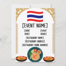 Restaurant thaïlandais événements et inaugurations