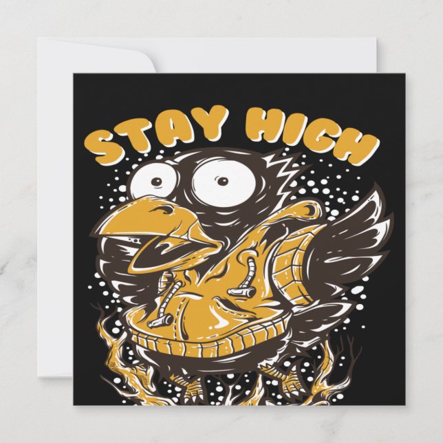 Invitation rester élevé (Devant)