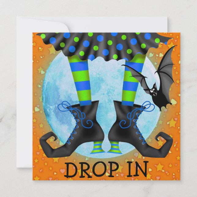 Invitation Retour Halloween - SRF (Devant)