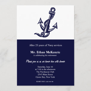 Invitation Retraite de la Marine