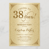 Retraite - Gold Damask