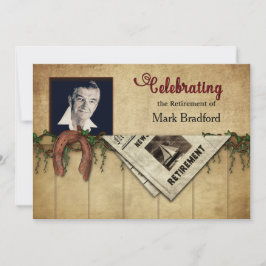 Invitation Retraite Invitation, Photo, Chaussures