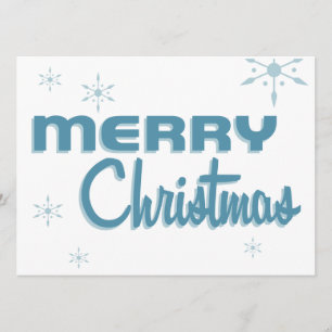 Invitation rétro à la fête de Noël du milieu du si