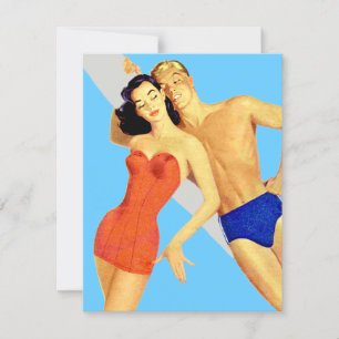 Invitation Retro Beach Party