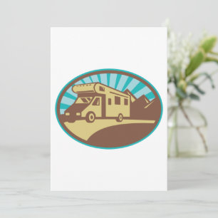 Invitation Retro Campervan