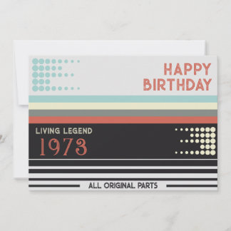 Invitation Retro Cassete Joyeux anniversaire