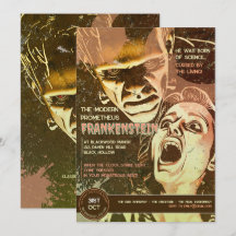 Rétro Frankenstein Horreur Vintage