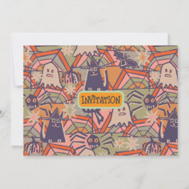 Invitation Retro Halloween