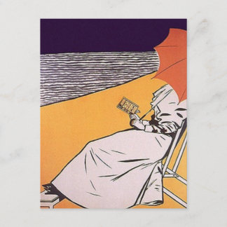 Invitation Rétro Maison d'été ~ Fête de la Plage