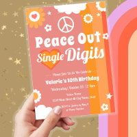 Retro Peace Out 10e anniversaire