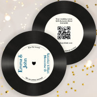 Retro Pour Le Mariage De Musique Vintage Record Cl
