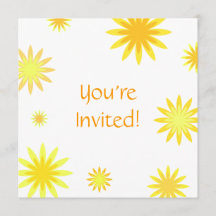 Invitation Retro Sunshine - Vous êtes invité