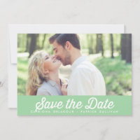 RETRO TYPOGRAPHY PHOTO ENREGISTRER LA DATE D'ANNON