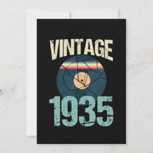 Invitation Rétro Vintage 1935 85