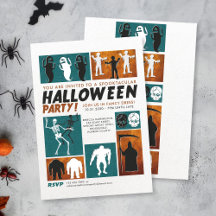 Retro Vintage Halloween Costume Party