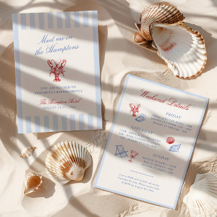 Invitation Retrouvez-Moi dans la Bachelorette des Hamptons
