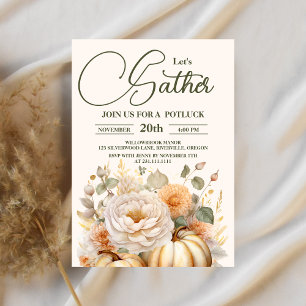 Invitation Retrouvons les fêtes du Dîner d'action de grâce