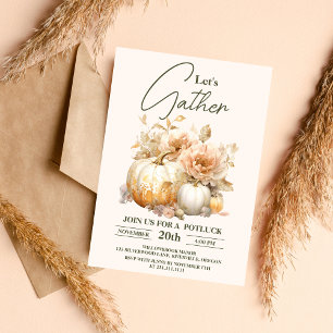 Invitation Retrouvons les fêtes du Dîner d'action de grâce