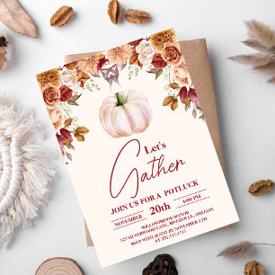 Invitation Retrouvons les fêtes du Dîner d'action de grâce