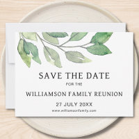 Réunion de famille, Sauvegarder la date 